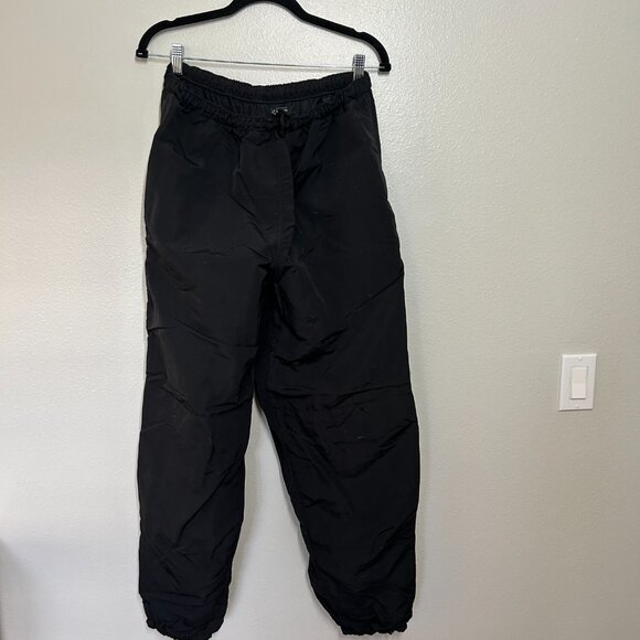 MEN’S JWOD SKILCRAFT PANTS NYLON ZIP ANKLE ARMY BLACK DRAWSTRING SIZE L - Picture 2 of 6